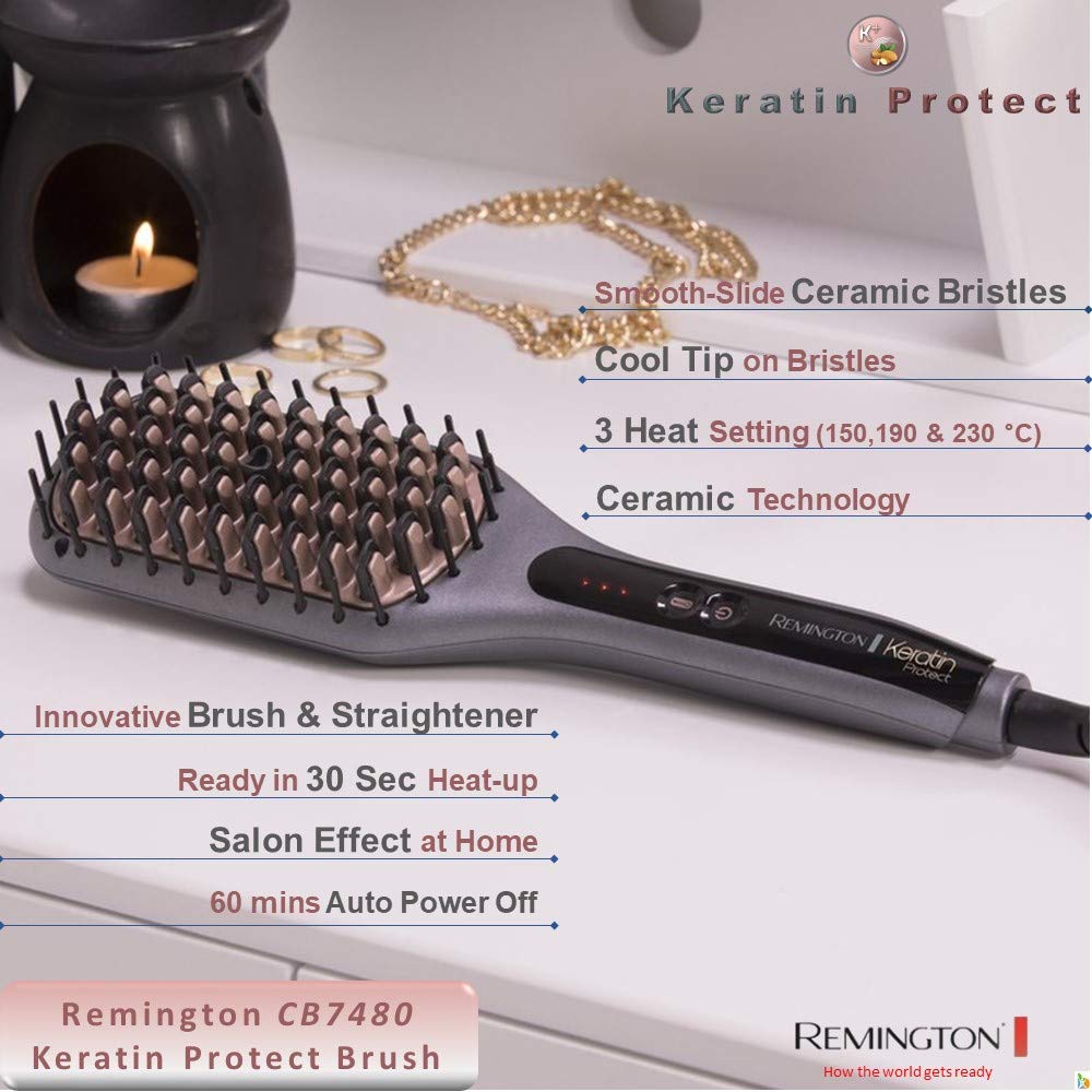 Remington Keratin Protect Straight Brush CB7480